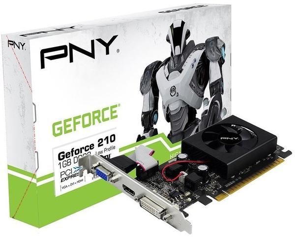 PNY Geforce GT 610 1GB DDR3 810MHz (GF610GTLP1GESB)