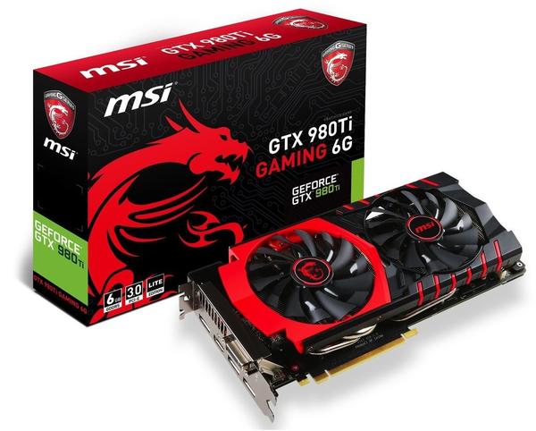 MSI GeForce GTX 980 Ti Gaming LE 6GB GDDR5 1013MHz (V323-001R)