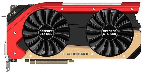 Speicher & Eigenschaften Gainward GeForce GTX 1080 Phoenix ''GS'' 8192MB GDDR5X