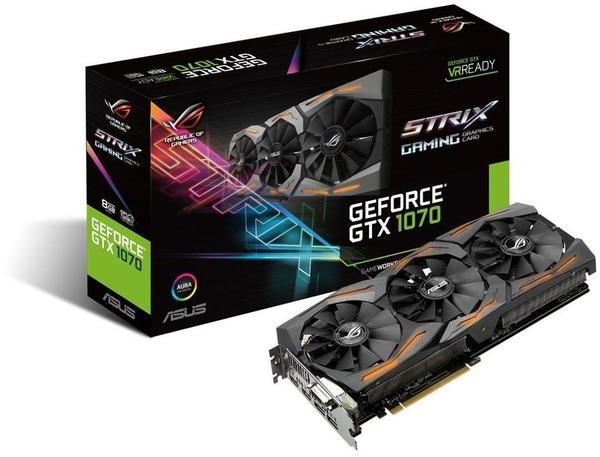 Asus ROG STRIX GeForce GTX 1070 8G Gaming 8GB GDDR5 1506MHz (90YV09N2-M0NA00)