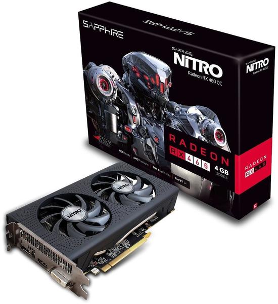 Sapphire Radeon RX 460 Nitro 4GB GDDR5