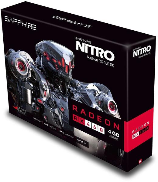 Eigenschaften & Ausstattung Sapphire Radeon RX 460 Nitro 4GB GDDR5