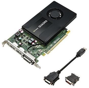 PNY VCQK2200-PB-Grafikkarte (Quadro K2200, 3840x 2160Pixel, NVIDIA, 4GB, GDDR5, 128Bit)