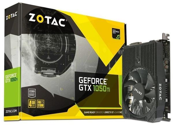 Zotac GeForce GTX 1050 Ti Mini 4096MB GDDR5