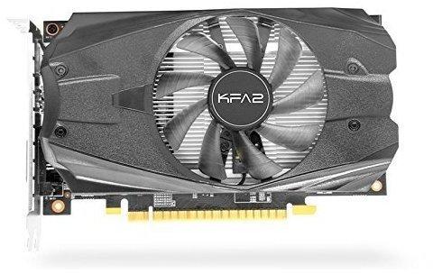 Single GPU Grafikkarte Ausstattung & Kühlung & Lüfter KFA2 GeForce GTX 1050 OC 2GB GDDR5 1366MHz (50NPH8DSN8OK)