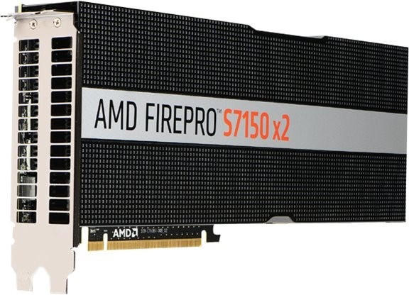 AMD FirePro S7150 x2 - Grafikkarten - 2 GPUs - FirePro S7150 - 16 GB GDDR5