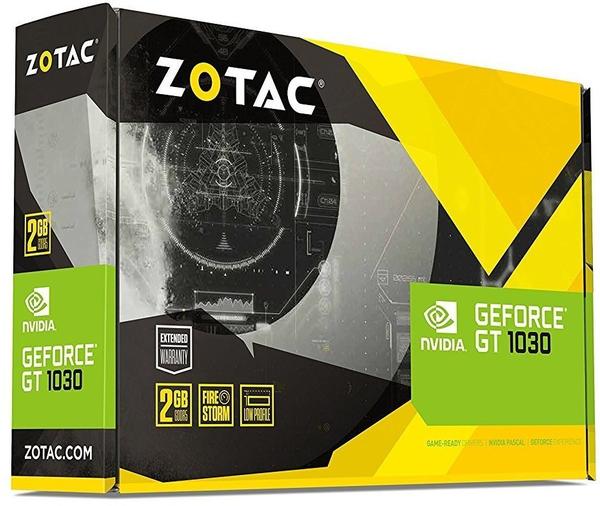 Single GPU Grafikkarte Konnektivität & Allgemeine Daten Zotac GeForce GT 1030 2048MB GDDR5