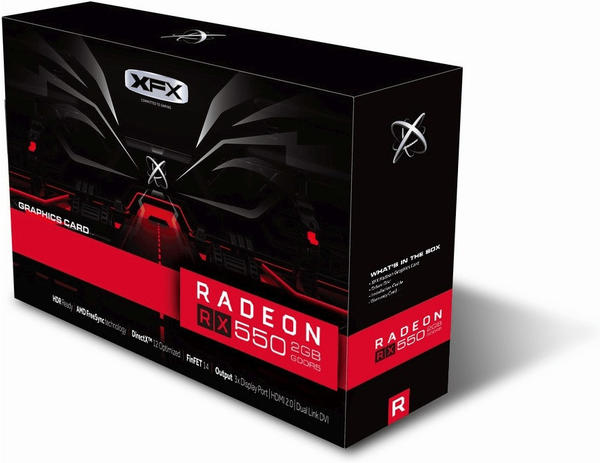 XFX Radeon RX 550 Core Edition 2GB GDDR5