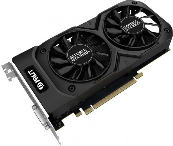Palit GeForce GTX 1050 Ti Dual, Grafikkarte HDMI, DisplayPort