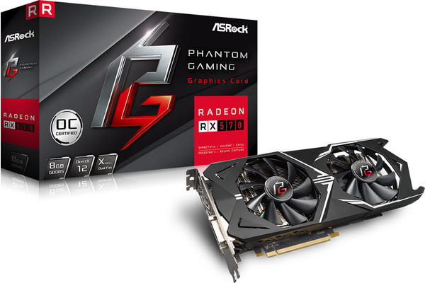 ASRock Radeon RX 570 Phantom Gaming X 8GB GDDR5