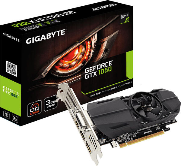 GigaByte GeForce GTX 1050 OC Low Profile 3G GDDR5