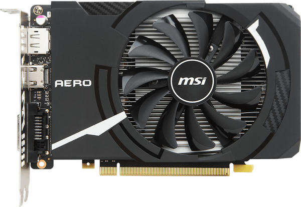 MSI GeForce GTX 1050 Ti Aero ITX 4G OCVI 4 GB GDDR5 1341 MHz