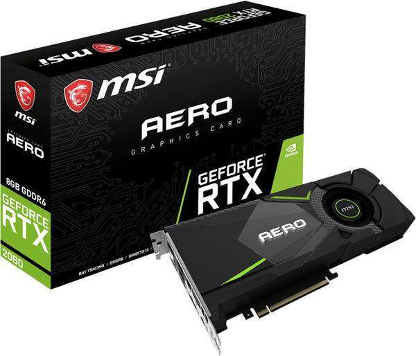 MSI GeForce RTX 2080 AERO 8GB GDDR6