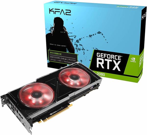 KFA² GeForce RTX 2080 OC 8GB GDDR6