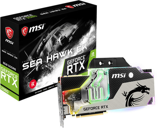 MSI GeForce RTX 2080 Sea Hawk EK X 8GB GDDR6