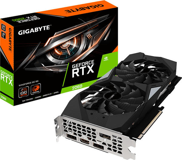 GigaByte GeForce RTX 2060 Windforce OC 6GB GDDR6