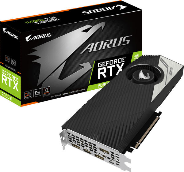 GigaByte GeForce RTX 2080 Ti AORUS TURBO 11GB GDDR6