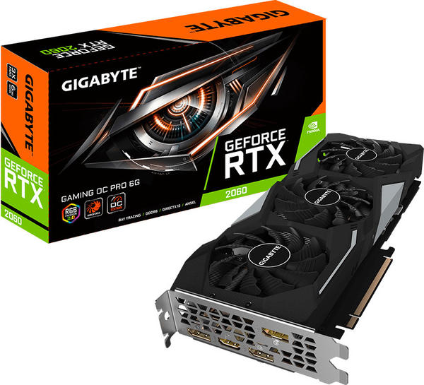 Gigabyte GeForce RTX 2060 GAMING OC PRO 6G 6GB Midrange)