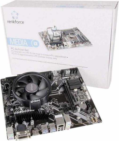 Renkforce PC Tuning-Kit (Media) AMD Ryzen 3 2200G (4 x 3.5GHz) 8GB AMD Radeon Vega Graphics Vega 8 M