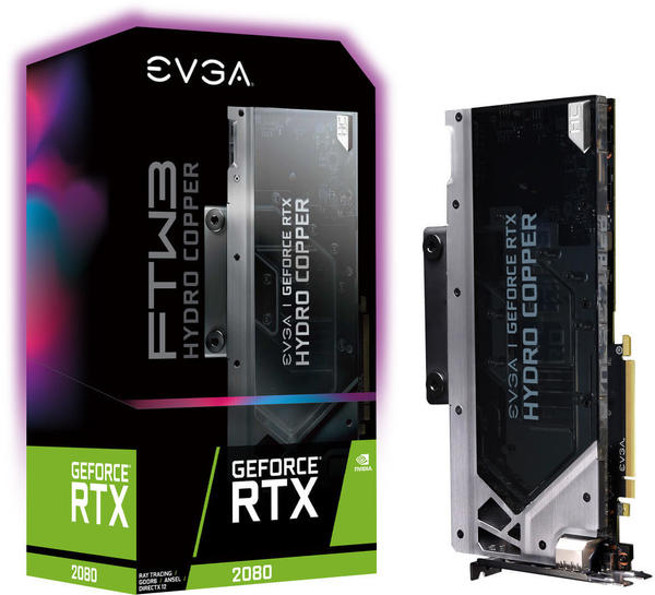 EVGA GeForce RTX 2080 FTW3 Ultra Hydro Copper Gaming 8GB GDDR6