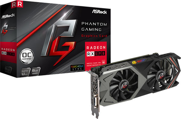 ASRock Radeon RX 590 Phantom Gaming U OC 8GB GDDR5