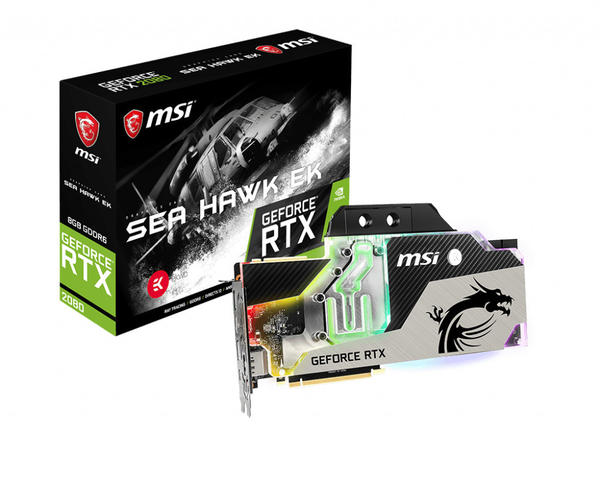 MSI GeForce RTX 2080 Super Sea Hawk EK X 8GB GDDR6