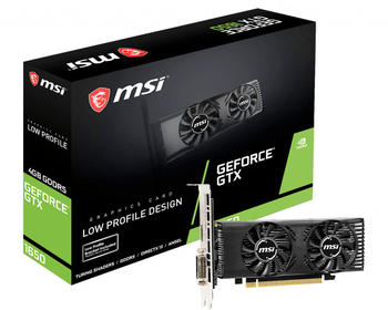 MSI GeForce GTX 1650 LP 4GB GDDR5