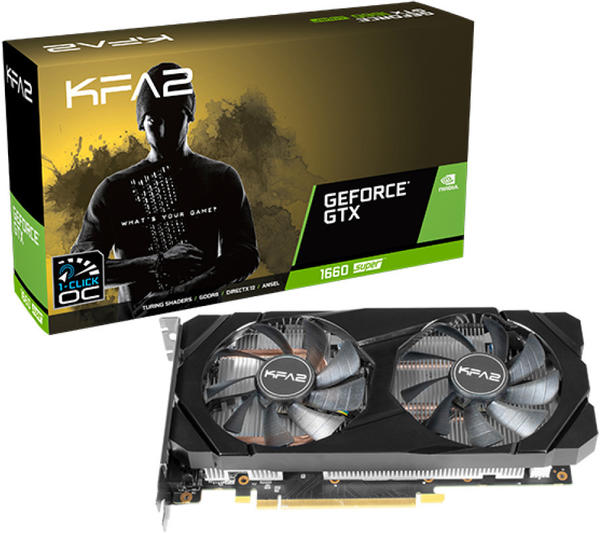 KFA² GeForce GTX 1660 Super 1-Click OC 6GB GDDR6