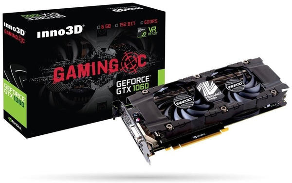 Inno3D GeForce GTX 1060 Gaming OC 6GB GDDR5 (N106F-CSDN-N6GSX)