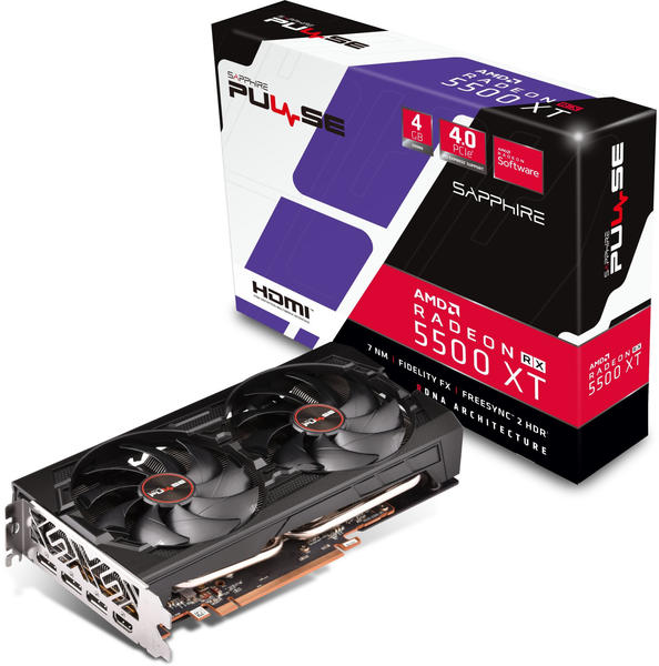 Sapphire Radeon RX 5500 XT PULSE 4GB GDDR6