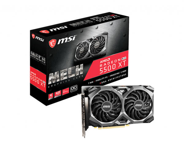 MSI Radeon RX 5500 XT Mech 4G OC