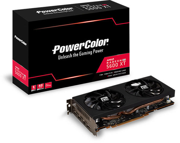Powercolor Radeon RX 5600 XT 6144MB GDDR6 (3DH/OC)