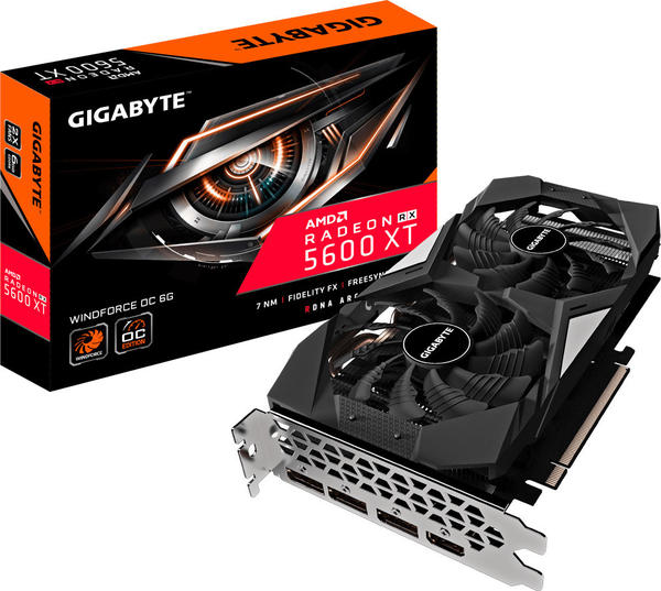 GigaByte Radeon RX 5600 XT Windforce OC 6144MB GDDR6