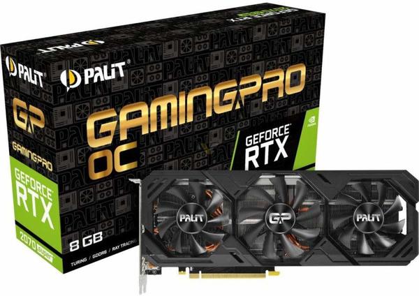 Palit XpertVision GeForce RTX 2070 Super GamePro OC 8GB GDDR6 (NE6207ST19P2-180T)