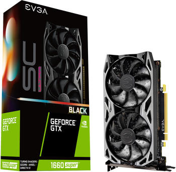 EVGA GeForce GTX 1660 Super SC Ultra Black 6GB GDDR6