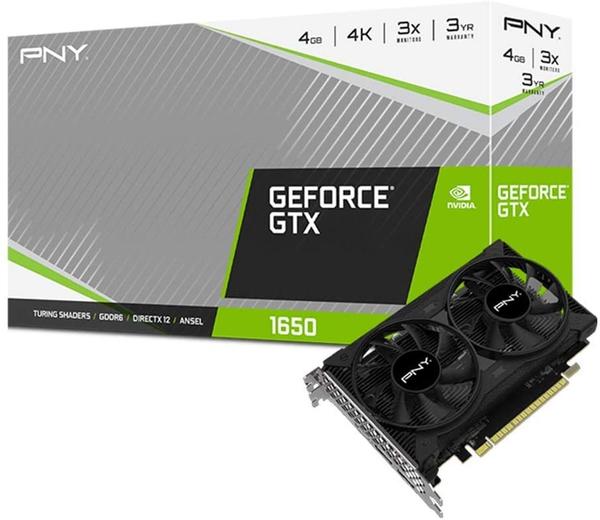 PNY GeForce GTX 1650 Dual 4 GB GDDR6 1410 MHz