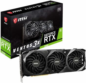 MSI GeForce RTX 3090 Ventus 3X OC 24 GB GDDR6X 1395 MHz