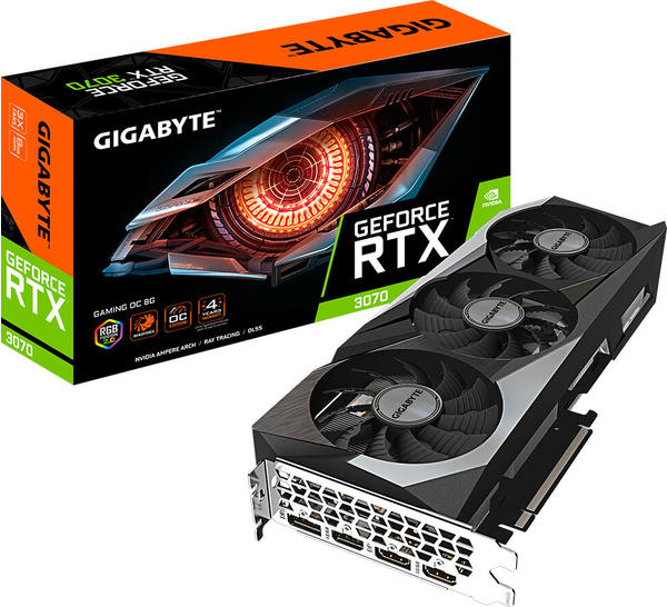 GigaByte GeForce RTX 3070 GAMING OC 8GB GDDR6