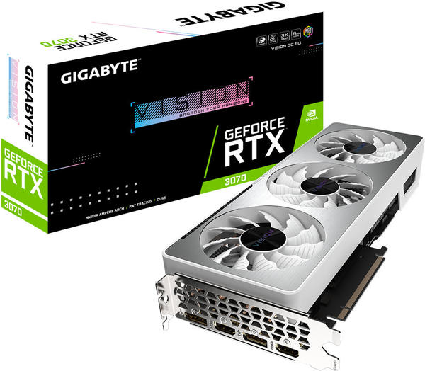 GigaByte GeForce RTX 3070 Vision OC 8GB GDDR6