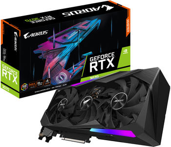 GigaByte GeForce RTX 3070 AORUS Master 8GB DDR6