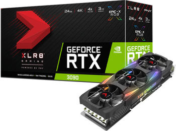 PNY GeForce RTX 3090 EPIC-X RGB Triple Fan XLR8 Gaming Edition (VCG309024TFXMPB)