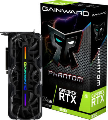 Gainward GeForce RTX 3090 Phantom 24 GB GDDR6X 1395 MHz