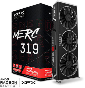 XFX Radeon RX 6900 XT Speedster MERC 319 Black Gaming USB-C
