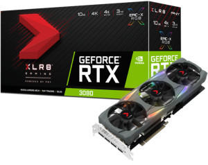 Pny PNY GeForce RTX 3080 EPIC-X RGB Triple Fan XLR8 Gaming Edition (VCG308010TFXMPB)