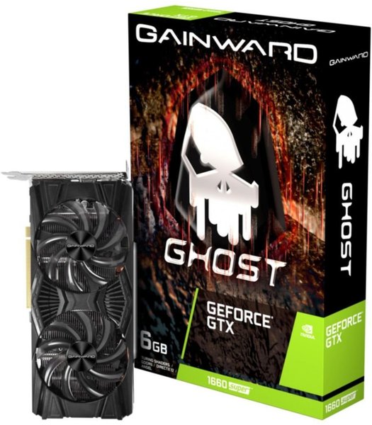 Gainward GTX1660 Super Ghost GDDR6 HDMI DP DVI, Grafikkarte