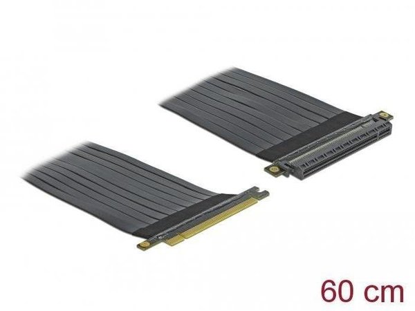 DeLock PCIe Riser Karte x16 > x16, 60cm (85765)