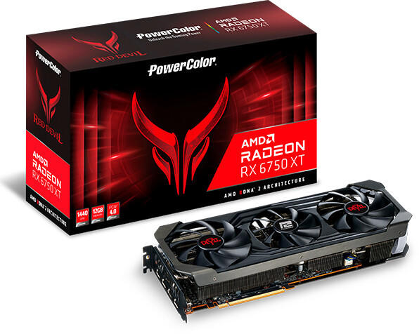 Powercolor Radeon RX 6750 XT Red Devil 12GB GDDR6