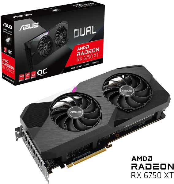 Asus Radeon RX 6750 XT Dual OC