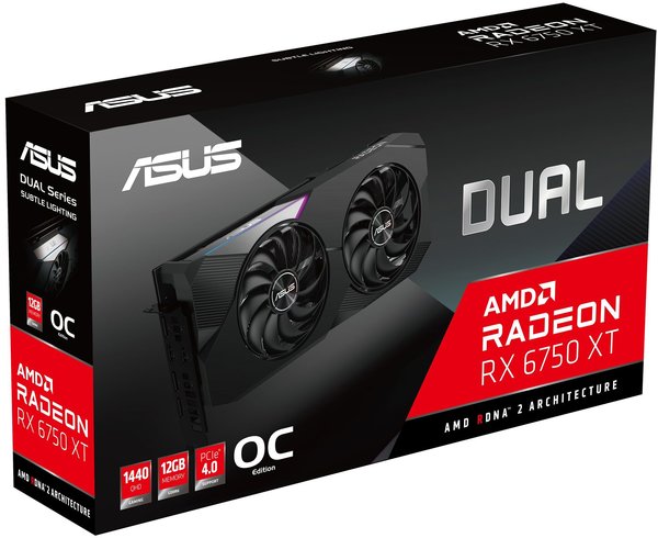 Asus Radeon RX 6750 XT Dual OC