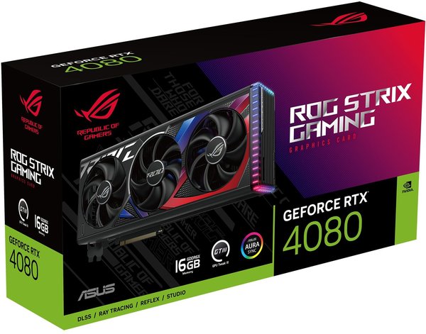 Asus GeForce RTX 4080 ROG Strix 16GB GDDR6X